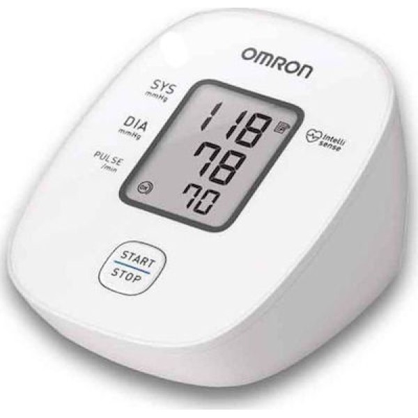 Omron M2 Basic Ψηφιακό Πιεσόμετρο (HEM-7121J) White